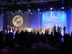 Young Living Independent Distributors who had achieved the rank of Crown Diamond were recognized at Young Living's 2014 International Grand Convention.