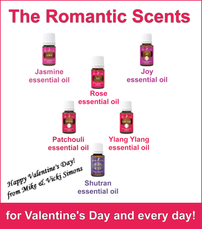 The Romantic Scents for Valentine's Day and every day!