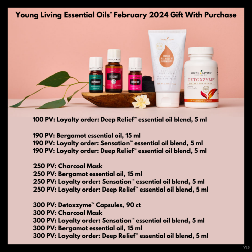 February 2024 Gift With Purchase from Young Living Essential Oils