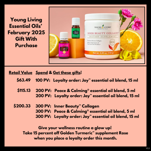 The February 2025 Gift With Purchase from Young Living Essential Oils